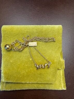 Kate Spade “Mrs” necklace